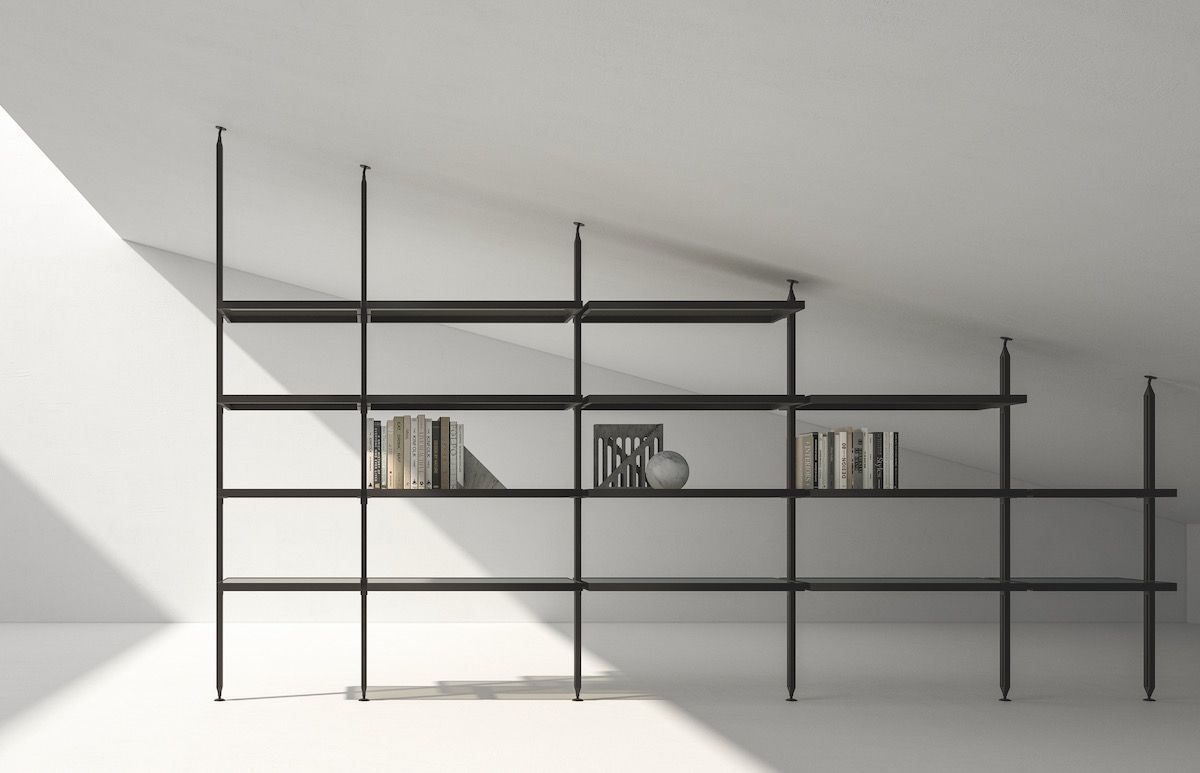 Libreria per sottoscala o mansarda